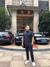 SUSTYLE高端奢侈品男裝短袖T恤男高檔200支長(zhǎng)絨棉polo翻領(lǐng)衫純色體恤上衣 藏青色【200支新疆棉】 M 【100-115斤】 曬單實(shí)拍圖
