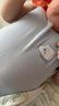 童泰（TONGTAI）嬰兒包屁衣夏季莫代爾寶寶連體衣無袖三角哈衣爬服睡衣藍(lán)色66cm 曬單實拍圖