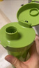 特百惠（Tupperware）茶韻500ML塑料杯男女士學(xué)生夏季運(yùn)動(dòng)水杯子戶外便攜大容量 純凈藍(lán) 曬單實(shí)拍圖