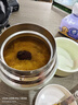 山點(diǎn)水燜燒杯保溫飯盒桶悶燒懷燜粥便攜316秋冬季燜燒壺綠色 800ml 曬單實(shí)拍圖