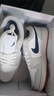 CLENIKEEDAIR NIKE純?cè)瑼J1 Low 白藍(lán)紅低幫籃球鞋男女百搭休閑運(yùn)動(dòng)滑板鞋DC Aj1白灰藍(lán) 氣墊摩擦有聲 純?cè)S直發(fā) 40 曬單實(shí)拍圖