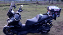 錢(qián)江迅150cc水冷ABS運(yùn)動(dòng)踏板摩托車國(guó)四電噴可上牌燃油兩輪摩托車 銀灰【胎壓監(jiān)測(cè)/前后ABS+TCS】 曬單實(shí)拍圖