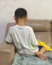 安踏兒童男童短袖T恤2025夏季云柔速干跑步短袖衫夏裝A52525109 曬單實拍圖