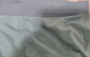 海瀾之家（HLA）男士內(nèi)褲男冰絲夏季男內(nèi)褲冰絲內(nèi)褲抗菌無痕平角褲衩褲頭男3條裝 10A抗菌冰絲-淺灰/淺藍/淺綠 3條 XL --175/100(130-150斤) 曬單實拍圖