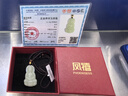 鳳禧珠寶和田玉觀音吊墜黃金珠玉石菩薩玉墜男士款節(jié)日生日禮物實(shí)用 曬單實(shí)拍圖