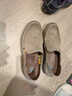 CAT卡特休閑鞋皮鞋25春一腳蹬鞋子男士舒適涼爽低幫船鞋P726151 曬單實(shí)拍圖