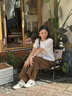 佐敘德訓(xùn)鞋女鞋軟底舒適女2025新款夏季薄款網(wǎng)面透氣百搭休閑平底板鞋 米白色 37 曬單實拍圖