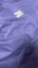名創(chuàng)優(yōu)品（MINISO）短袖男女情侶t恤新款夏季美式潮牌涂鴉寬松透氣紫色體恤男生衣服 【100%純棉】紫色(筆刷彩色胸標(biāo)_B標(biāo)) XL /180(不起球不掉色) 曬單實(shí)拍圖