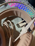 惠普（HP）H160耳機(jī)頭戴式有線電競游戲耳麥 辦公網(wǎng)課吃雞通用 電腦耳機(jī)3.5mm接口 奶茶色 曬單實拍圖