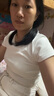森馬（Semir）短袖t恤女短款修身圓領(lǐng)內(nèi)搭25夏涼感收腰V領(lǐng)上衣辣妹109325100006 曬單實(shí)拍圖