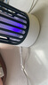 仟居佳 滅蚊燈室內(nèi)外USB電擊式家用紫燈光觸媒滅蚊器驅(qū)蚊器小夜燈誘蚊 白色【充電款】 曬單實(shí)拍圖