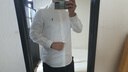 POLO SPORT拉夫勞倫ralph lauren保羅長(zhǎng)袖襯衫男牛津紡純色高端商務(wù)休閑襯衣 白色 M （130-150斤） 曬單實(shí)拍圖