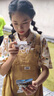 G.DUCKKIDS小黃鴨童裝女童背帶褲夏季兒童套裝女大童洋氣夏裝短袖襯衫兩件套 黃色套裝 140 建議130-140cm9-10歲 曬單實拍圖