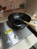 標(biāo)星鐵鍋炒鍋無(wú)涂層不粘鍋精鐵平底炒菜鍋廚具家用凹面電磁爐燃?xì)鈱?zhuān)用 極鐵鍋【無(wú)蓋+免開(kāi)鍋】 30cm 曬單實(shí)拍圖