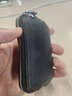 歐凡卡蒂鑰匙包男士真皮鎖匙包汽車鑰匙收納包卡包鑰匙扣女零錢包鑰匙保護 黑色 曬單實拍圖