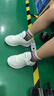 SNOOPY史努比童鞋兒童運動(dòng)鞋男女童小白鞋秋季軟底休閑跑鞋2891白色29 曬單實(shí)拍圖