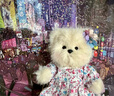 莉娜熊（TeddyTales）故事款小熊玩偶毛絨玩具熊泰迪手作熊娃娃送禮送人七夕情人節(jié)禮物 勿忘我Nezabudka 布丁色xs號(hào)15cm 禮盒裝 曬單實(shí)拍圖