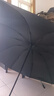 天堂 防曬晴雨傘三折 黑膠雙層商務(wù)抗風(fēng)暴晴雨傘 黑色 曬單實(shí)拍圖
