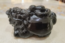 妙韻五行缺水補(bǔ)水黑曜石玄武龍龜擺件玄關(guān)家居客廳飾品吉祥物水神龜蛇 長約10厘米【送國檢證書五帝錢】 曬單實(shí)拍圖