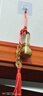 開口銅葫蘆擺件五帝錢掛件開蓋空心家居客廳純黃銅葫蘆風(fēng)水鎮(zhèn)宅 10cm銅葫蘆掛件 送朱砂+掛鉤 曬單實(shí)拍圖