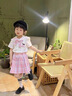 迪士尼寶寶庫(kù)洛米套裝女童jk學(xué)院風(fēng)套裝中大童蝴蝶結(jié)兒童時(shí)髦洋氣兩件套薄款 紫色 【促銷價(jià)】 120 建議110-120cm3-4歲 學(xué)院風(fēng) 曬單實(shí)拍圖