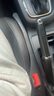 迪加倫 汽車座椅縫隙塞條夾縫防漏防掉落儲物車載裝內(nèi)飾用品 皮紋黑對裝 曬單實拍圖
