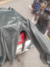 摩托車雨衣電動(dòng)車雨披電瓶自行車長(zhǎng)款全身防暴雨雙人加大雨衣男女 石松綠 均碼（150-185） 曬單實(shí)拍圖