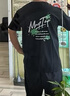 MMOPTOP男士T恤夏季美式高街寬松圓領(lǐng)半袖印花純棉短袖女M0029黑色3XL 曬單實拍圖