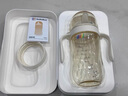 bebebus鉆光奶瓶3-6個月300ml新生兒寶寶ppsu偏心仿母乳防脹氣防嗆奶瓶 曬單實拍圖
