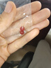 七度（SEVEN DEGREE）S925銀紅瑪瑙耳釘養(yǎng)耳洞耳飾2025新款爆款高級感耳飾銀針氣質(zhì)大氣 曬單實(shí)拍圖