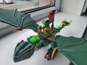 樂高（LEGO）積木幻影忍者71829 勞埃德的綠色森林飛龍男孩兒童玩具生日禮物 曬單實(shí)拍圖