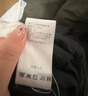 CHINISMCH赤塵黑色彎刀牛仔褲男寬松水洗春新款美式直筒褲子CCKA38N6018 曬單實(shí)拍圖