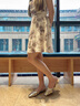 妙麗（Millies）品牌包頭涼鞋女2025夏季新款低跟編織復古時裝鞋休閑百搭女士涼鞋 金色 37 (235mm)  標準碼 曬單實拍圖