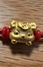 周大福十二生肖 羊年生肖黃金吊墜轉(zhuǎn)運珠 生肖羊 EOR829七夕禮物 曬單實拍圖