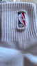 NBA襪子男士夏季休閑運動襪吸汗無骨精梳棉襪刺繡訓練跑步籃球襪3雙 曬單實拍圖