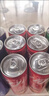 可口可樂(lè )可口可樂(lè )（Coca-Cola）碳酸汽水摩登罐飲料330ml*6罐 曬單實(shí)拍圖