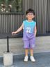 齊齊熊（ciciibear）[速干涼感]寶寶套裝夏季兒童籃球速干運動(dòng)背心2025新款童裝 藍紫漸變 - 安全A類(lèi) 買(mǎi)2套送襪子 110 曬單實(shí)拍圖
