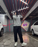 MLBNYMLb洋基隊板鞋學(xué)長(cháng)休閑增高百搭情侶魔術(shù)貼厚底男女鞋復古老爹鞋 低幫(紐約洋基隊_月灰色 38.5 曬單實(shí)拍圖