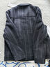 杉杉（FIRS）羽絨內(nèi)膽羊毛呢翻領(lǐng)羽絨服男秋冬新款保暖加厚防寒外套159 黑灰 180/96A/XL 曬單實拍圖