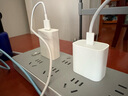 Apple/蘋果【USB-C線充套裝】含20W充電頭+60W 雙USB-C口1米充電線 曬單實(shí)拍圖