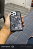 LLLIMITED LUXURYCASES適用蘋果iPhone16ProMax LLC黑桃K2.0全包凱夫拉手機(jī)殼外置MagSafe磁吸商務(wù)碳纖維紋保護(hù)套 黑桃K2.0【鋁合金鏡頭框】 iPhone  曬單實(shí)拍圖