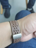 watchbond適用華為手表watch5表帶男款46mm真皮透氣表帶gt5/gt5pro/gt4/watch4pro男士款高級(jí)頭層小牛皮腕帶 棕色透氣款【橢圓孔丨升級(jí)磁吸扣】雙面柔軟真皮 【46/4 曬單實(shí)拍圖