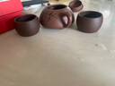 暢陶宜興紫砂壺純手工原礦紫泥泡茶壺李曉璐石瓢壺功夫茶具套裝230cc 紫泥石瓢1壺2杯套裝 230ml 曬單實(shí)拍圖