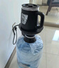 美能迪（MND）桶裝水燒水壺自動上水加熱一體機抽水器電熱水壺全自動桶桌飲水機煮茶泡茶底上水燒水器 1L 玻璃防燙壺黑色（壺底上水）+底座 曬單實拍圖