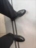 意爾康男鞋圓頭商務(wù)正裝鞋時(shí)尚單鞋系帶皮鞋德比婚鞋 53449W 黑色 39  曬單實(shí)拍圖