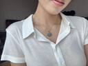 Lnieer999足銀金色素鏈女diy串珠配件簡(jiǎn)約百搭鎖骨鏈2025新品爆款配飾品 【S999銀】40cm細(xì)十字素鏈 曬單實(shí)拍圖