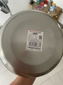 美廚（MAXCOOK）304不銹鋼盆調(diào)料盆 加厚味斗 洗菜盆沙拉盆和面腌肉盆 可用電磁爐 24cm(特惠款)MCWA007-024 曬單實(shí)拍圖