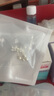 (YS)足銀999純銀雙層蝴蝶耳釘通勤耳釘睡覺不用摘光面螺絲扣耳釘 足銀999雙層蝴蝶大號白金色 曬單實拍圖