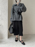 妙麗（Millies）品牌復(fù)古芭蕾風瑪麗珍鞋女內(nèi)增高小皮鞋2025夏季新款百搭休閑單鞋 黑色 36 (230mm)  標準碼 曬單實拍圖