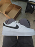 耐克空軍一號男子輕便運動(dòng)鞋春季膠底NIKE AIR FORCE 1 CT2302 100白色/黑 42.5 曬單實(shí)拍圖